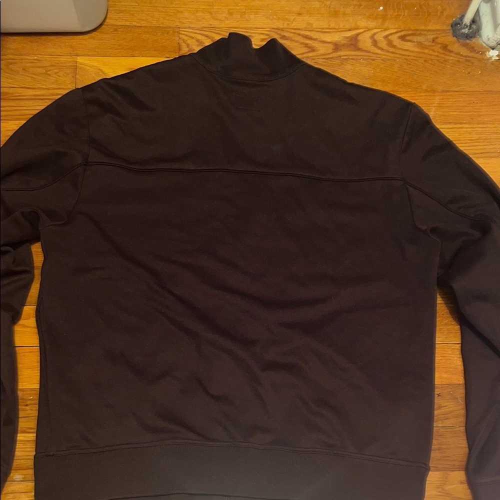 SF415 Men's Lightweight Brown Jacket with Stripes - Picture 7 of 10